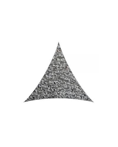 TRIANGULAR CAMOUFLAGE NET REINFORCED WITH STEEL CABLE - OMBRECAMO